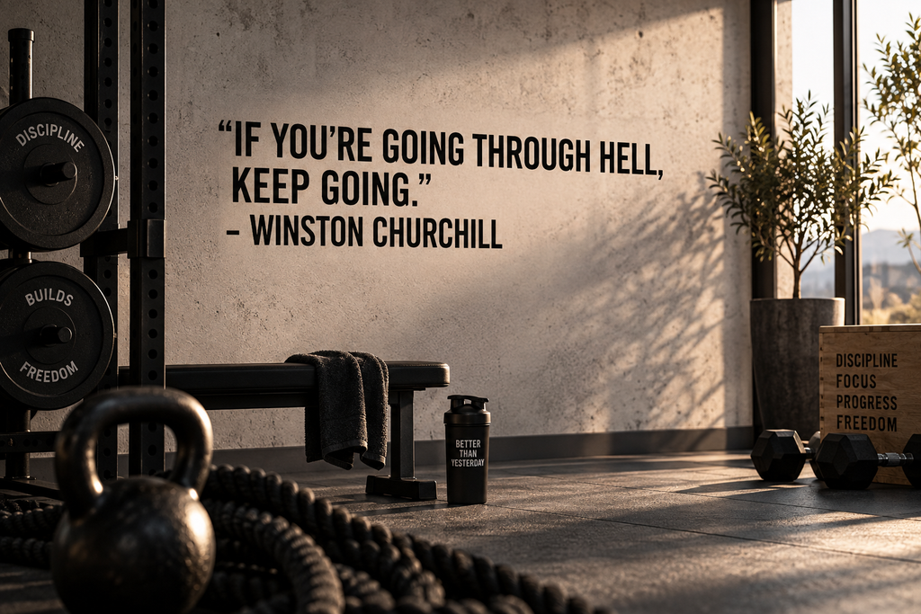 If you’re going through hell