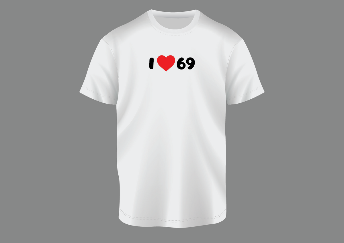 I love 69, Men's T-shirt