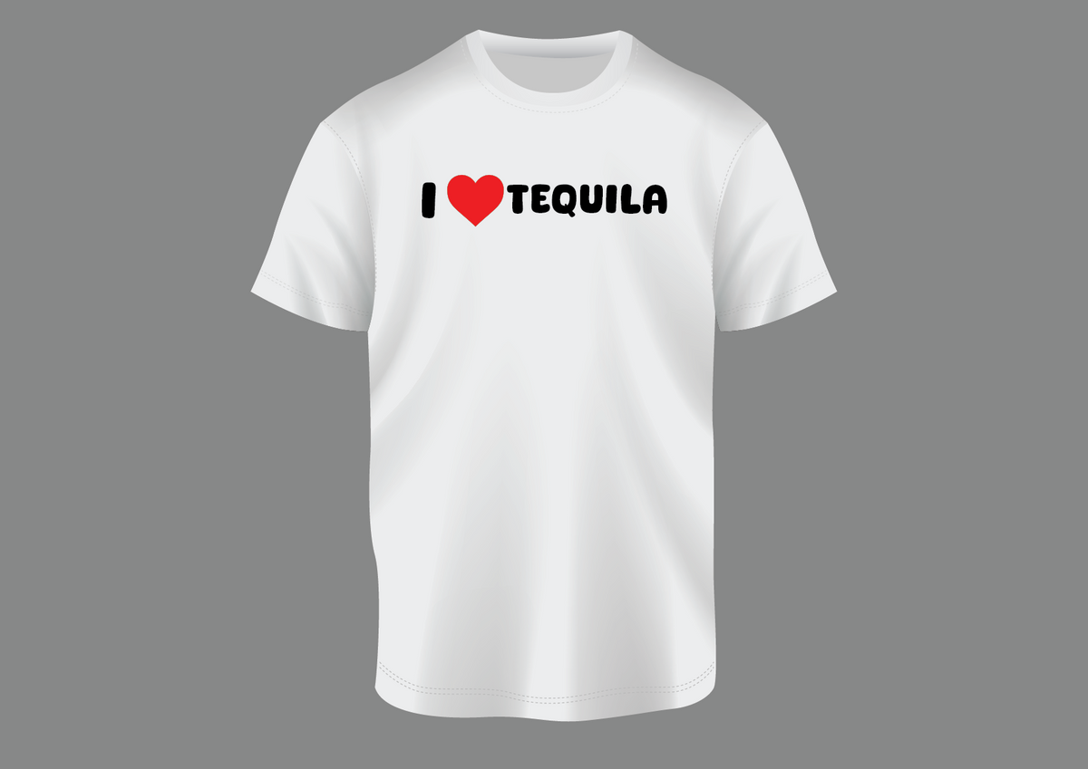 I love tequila, women's shirt