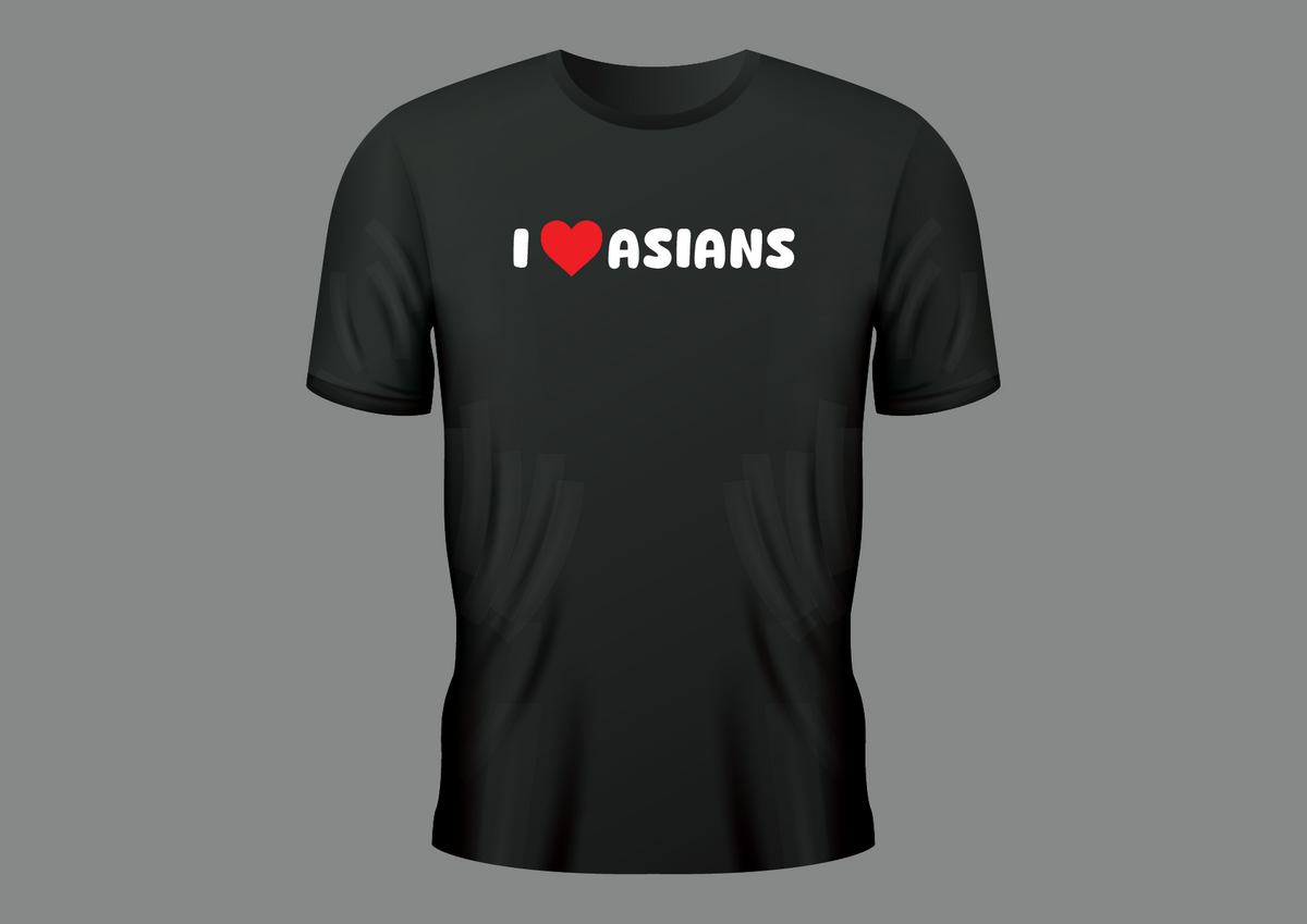 I love asians, Men's T-shirt