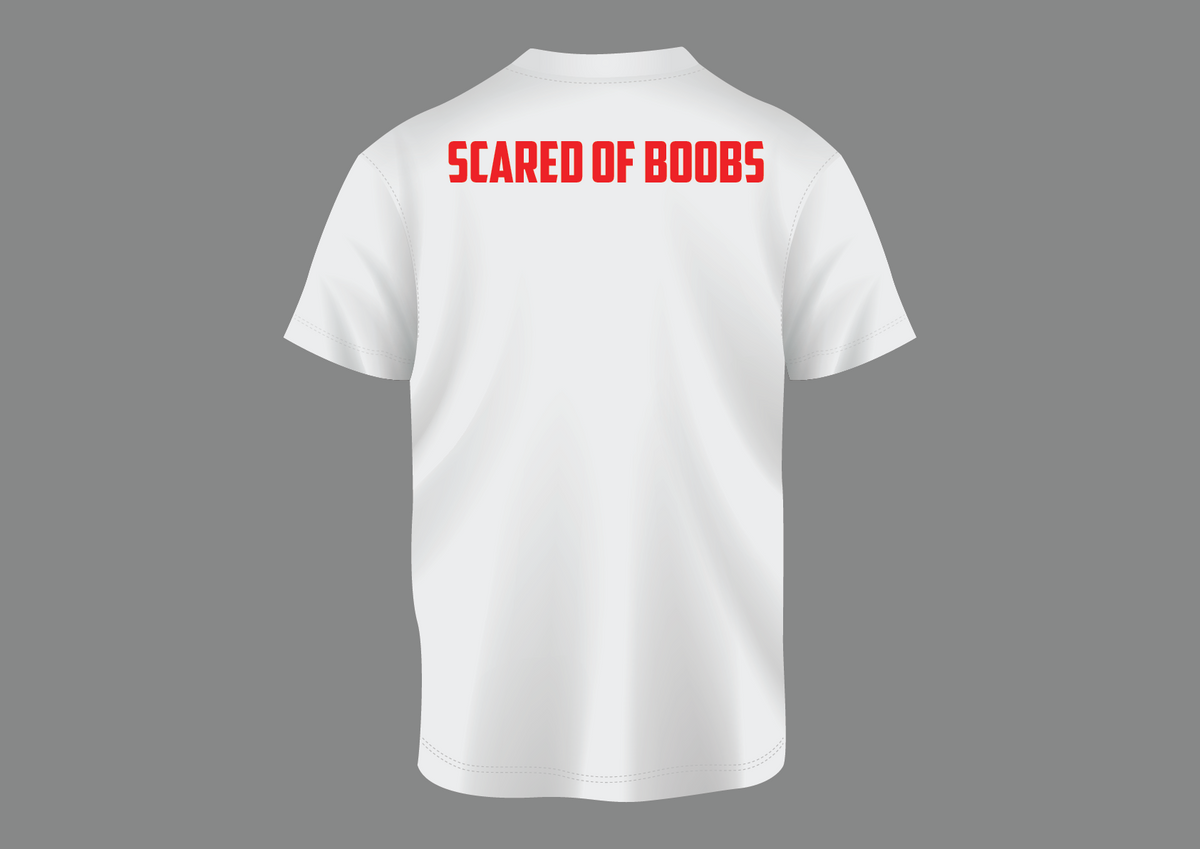 Scared of boobs, Men's T-shirt