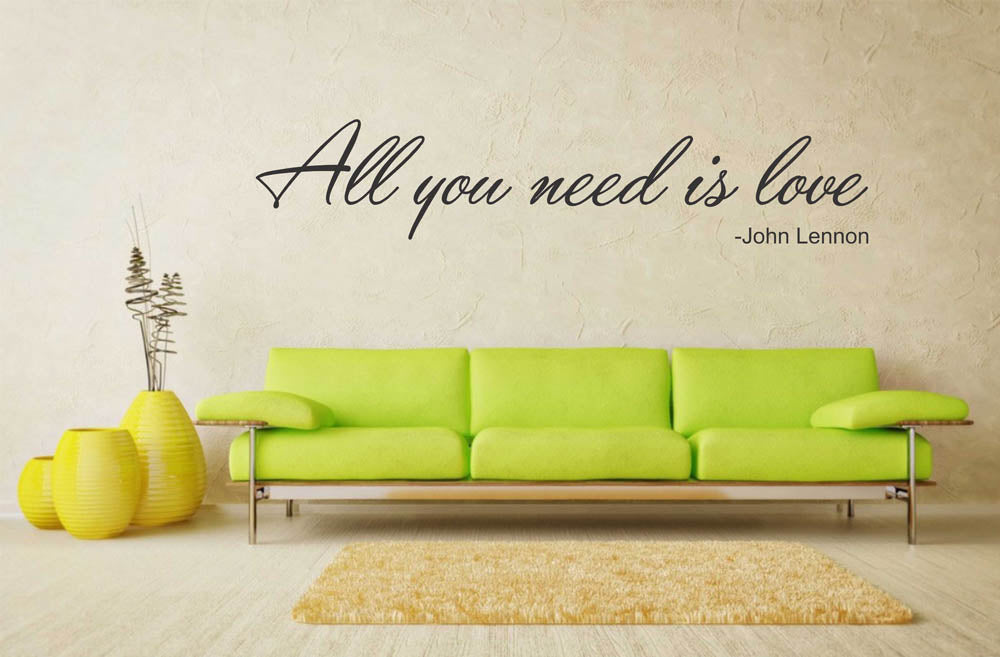 All you need is love