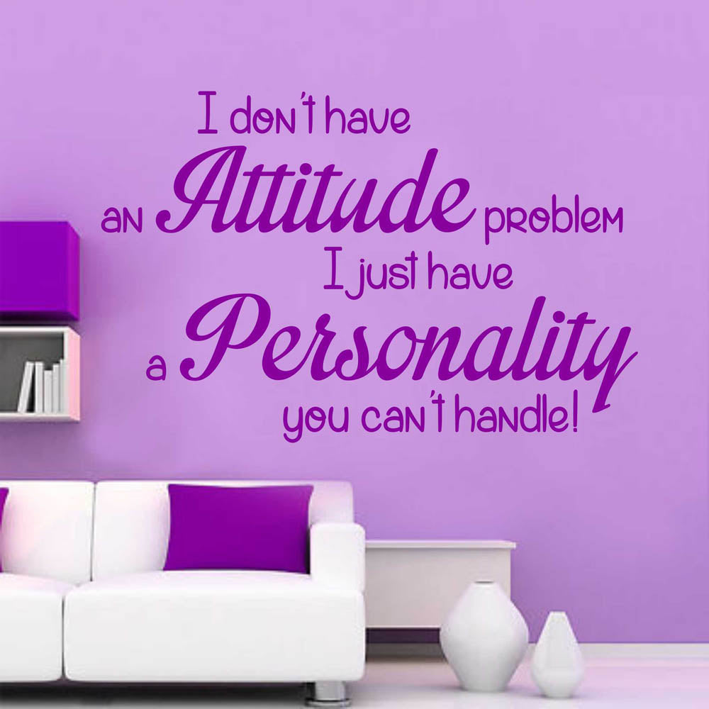 Attitude…