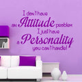 Attitude…