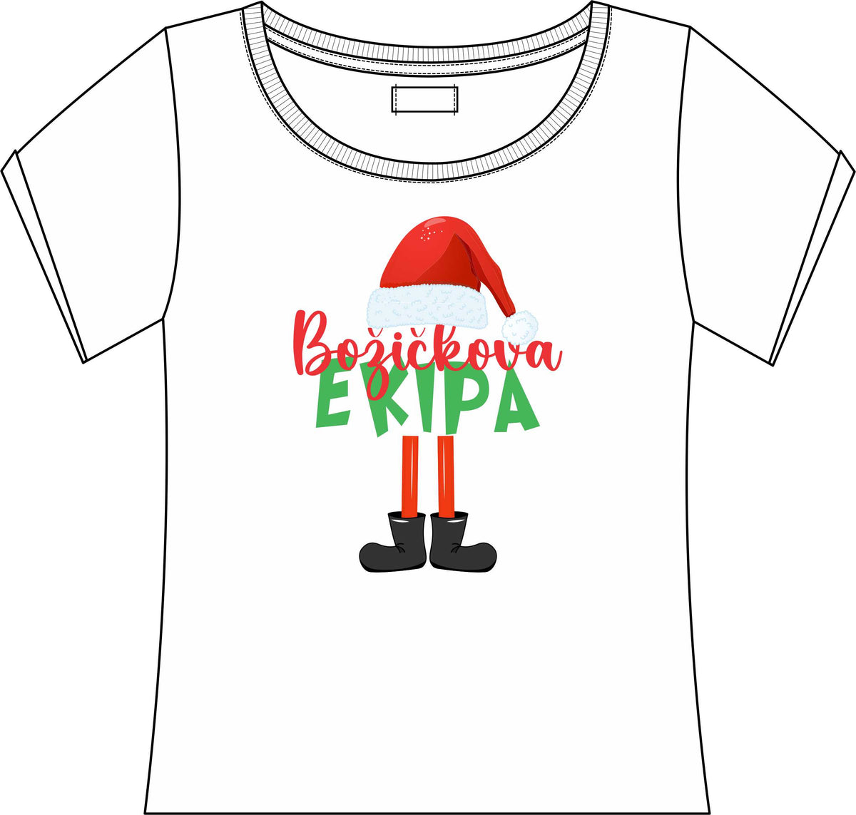 BOŽIČKOVA EKIPA - MAJICA