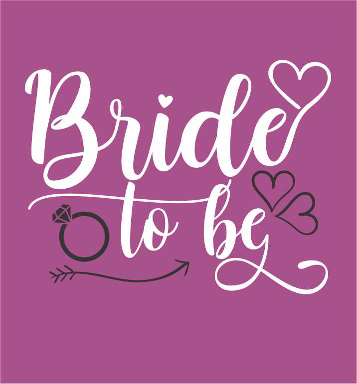 Bride To Be Srčki In Bodoča Gospa