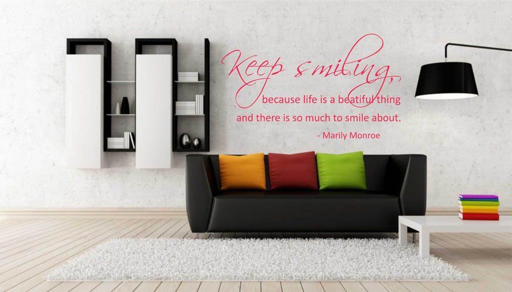 Keep smiling...