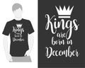 KINGS ARE BORN - DECEMBER