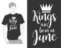 KINGS ARE BORN - JUNIJ