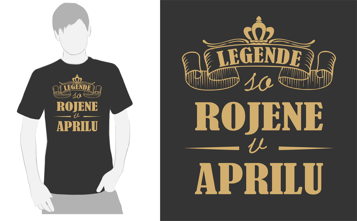 LEGENDE SO ROJENE ZLATI TISK - APRIL