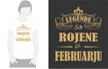 LEGENDE SO ROJENE ZLATI TISK - FEBRUAR