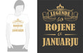 LEGENDE SO ROJENE ZLATI TISK - JANUAR