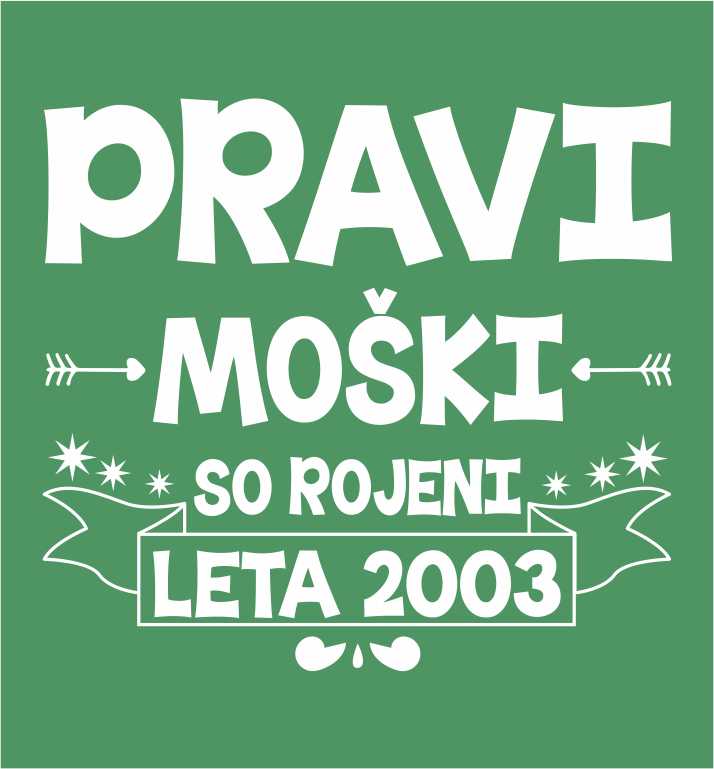 PRAVI MOŠKI LETNICA