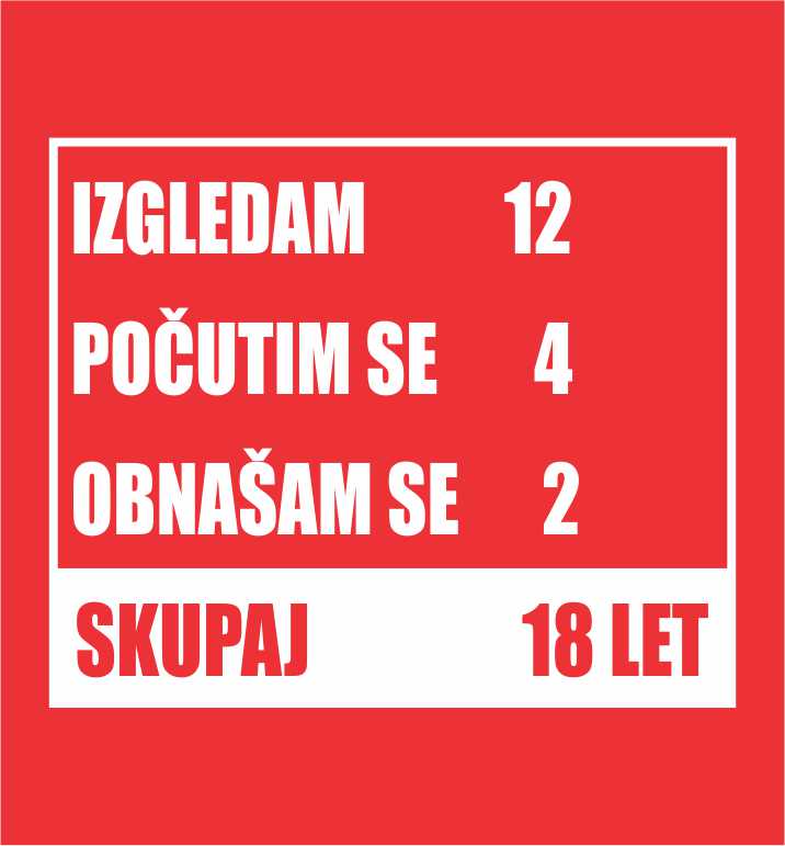 Skupaj 18 Let